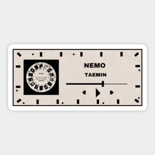 Taemin - Nemo Song Label Sticker